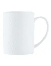 [Maxwell & Williams] White Basics Diamonds Straight Mug in White
