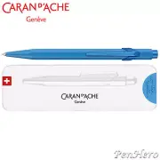 Caran d'Ache 849 Claim Your Style Edition 4 Azure Blue ballpoint pen 849.597