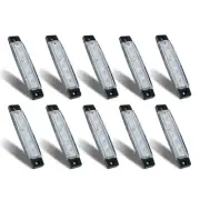 10 Pcs Marine Boat Lights,12V 24V Boat Interior Navigation Strip Light9573