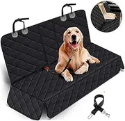 Dog Car Seat Cover,Waterproof Pet Seat Cover,Non Stick Fur Rear Seat Protector for Pet,Heavy Duty Scratchproof Pet Dog Seat Cover Hammock,Scratchproof Pet Seat Cover for Cars,Trucks,SUV