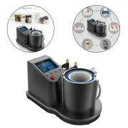 Automatic Pneumatic Cup Mug Heat Press Machine DIY Images Transfer 110V-220V