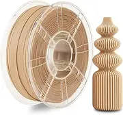 3D Printer Filament Wood Filament, 1.75mm PLA Filament Oak Wood Filament, Dimensional Accuracy +/- 0.03 mm, 1kg/Spool