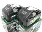 HiKOKI multi-volt battery set of 2 Bluetooth BSL36A18B 36V-2.5Ah (18V-5.0Ah) New