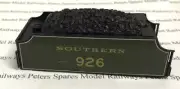 Hornby X2170/1 Schools Tender Body 926 Olive Green (Poor Paint / Marked)