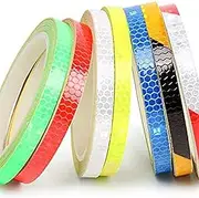 Reflective Tape 7 Roll 26 FT High Visibility Waterproof Adhesive Sticker Tape for Vehicles Bicycles