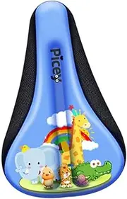 [QSTDGVPW] Children's Bicycle Seat Cushion Cover, Children's Bicycle Seat Cover, Bicycle Saddle, Padded, Memory Foam, Soft, Thickened Children's Bicy