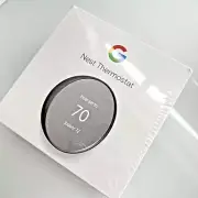 Google Nest Thermostat ~Charcoal~ Smart Programmable NEW SEALED ~ FREE SHIPPING