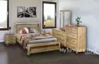 CARNIVAL QUEEN 6 PIECE (THE LOT) BEDROOM SUITE WITH BOOKEND BED - BRUSHED GREYWA