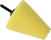 Polishing Sponge Aluminum Polishing Kit Drill Polisher Attachment Buffing Wheel for Drill Buffing Wheels Car Buffer Pads Sponge Yellow
