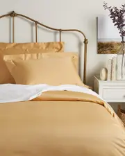 Superior 650 Thread Count Egyptian Cotton Solid Duvet Cover Set