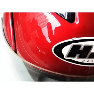 HJC is-max 全罩可掀式安全帽 亮光紅