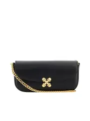 Alexander Mcqueen Skull Flower Crossbody Bag