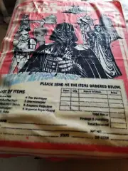 CULTUREFLY STAR WARS THROW BLANKET RETRO GRAPHICS NWT