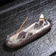 Ceramic Backflow Incense Burner and Incense Stick Holder