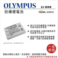 在飛比找蝦皮購物優惠-團購網@樂華 FOR Olympus LI-80B (NP-