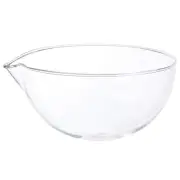 1PC Practical Glass Petri Dishes Flat Wisking Glass Mixing Bowl Evaporating Dish