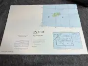 Tactical Pilotage Chart TPC Vintage Defense Mapping TPC E-12B United States