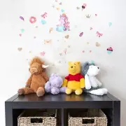 Unicorn Wall Art Decals Gift Girls Kids Room Décor Stickers Bedroom 48pc