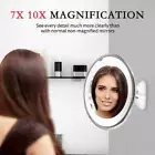 LED Light 10X Makeup Mirror Cosmetic Mirror LED Vanity Mirror Bathroom Mirror