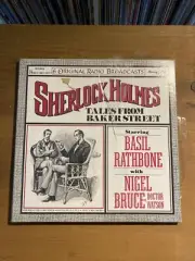 Sealed BASIL RATHBONE Sherlock Holmes Tales From Baker Street 3LP Box Set