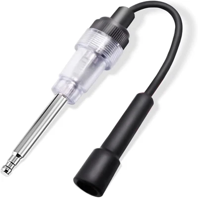 Lyfengdeam 1PCS Inline Spark Plug Tester, Straight Boot Engine Ignition Teste...