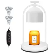 Candle Warmer Lamp with 2 Bulbs,Electric Candle Warmer with Timer, for Candle...