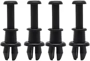 WGQGQ Car Parcel Shelf Clips Fit for SEAT, Ibiza MK3 MK4 MK5 2002-2021 String Holder Rivet Hanger Rear Trunk Cargo Replacement Parcel Shelf Retainers(4Pcs)