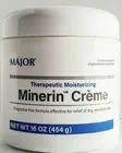 Major Minerin Creme for Dry Skin (Compare to Eucerin) 16 oz Sealed