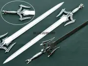 Custom Handmade High Carbon Blade 40" Long Barbarian Sword/ Templar Knight Sword