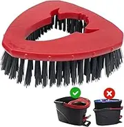 Scrubber for Vileda Turbo EasyWring Floor Mop Scrubbing Brush Cleaning Brush for Bathroom and Kitchen Tiles