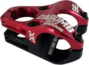 [DA BOMB] Rifle Grenade Top Load 2 Pieces clamp Design MTB for AM-DH 1-1/8" 45mm STEM,barbore 35mm, 4Colors (Red)