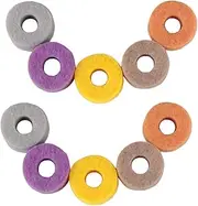 VINTORKY 20pcs Cymbal Felt Pads for Drum Kits Durable Drum Cymbal Accessories Protective Cushion Easy Installation Random Colors Random Color
