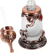 EXQUIMEUBLE Vintage Decorative Perfume Bottle Travel Refillable Atomizer for Women Lightweight Elegant Design present for Birthdays Valentine Day Mother Day