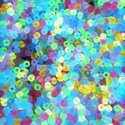 Glow In The Dark Beads- 8x6mm Round Luminous Bead DIY Craft Jewelry Making 50Pcs