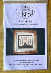 Lilybet Designs STAR VALLEY Cross Stitch Pattern Chart