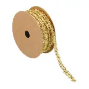 10 Yards Gold Decorative Ribbon, Sewing Trim Rope Embellishment Lace String