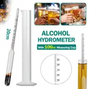 Alcohol Meter Distilling 0-100% Whiskey Moonshine Spirit Distilling Test New AU