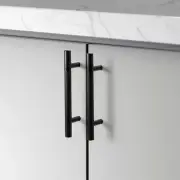20 pk Delta Series Modern Textured Black 3-3/4 in. 96 mm CTC Cabinet Handle Pull