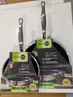GreenPan 20cm + 28cm Premiere Frying Pan Stainless Steel Non Stick BRAND NEW