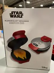 New Disney Star Wars Millennium Falcon Waffle Maker Breakfast Kitchen Appliance