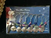 Wine Glass Charms - Set of 6 - Hopes and Dreams