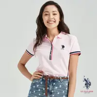 在飛比找蝦皮購物優惠-零碼出清 【U.S. POLO ASSN.】女款短袖POLO