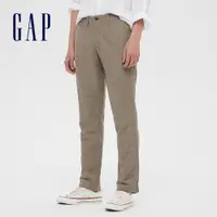 在飛比找蝦皮商城優惠-Gap 男裝 時尚修身款長褲-卡其色(544699)