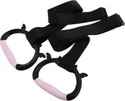 YARNOW Home Fitness for Boys and Girls: Baby Pull up Rings Adjustable Pull up Bars Safe Comfortable for Toddlers Toddler Hanging Ring