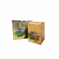 在飛比找momo購物網優惠-【TEAMTE】手採大禹嶺頂級高山茶茶葉禮盒150gx2罐(