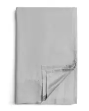 Bombacio Linens Sunrise Cloud Grey Sateen Flat Sheet