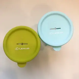 LEXUS x Glasslock 聯名隨手玻璃杯組 (天空藍x檸檬黃)