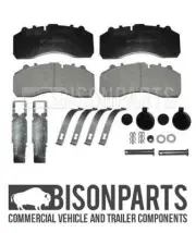 "DAF XF / XF106 440 (2013 ON) REAR AXLE BRAKE PAD SET & FITTING KIT BP106-500