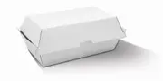 Snack Box Regular - White Corrugated 200pc/ctn