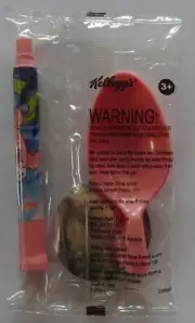 Kellogg's Straw Spoon [Pink] [Spongebob Squarepants]